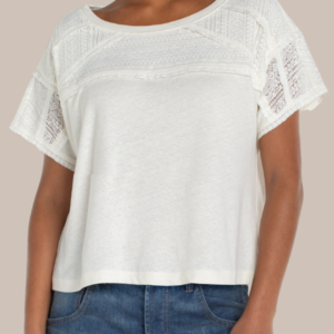 Short Sleeve Dolman Top | Whipped Cream