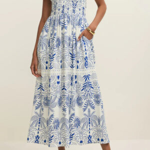 Palm Maxi Dress | Nautical
