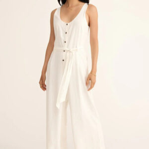 Linen Jumpsuit | White